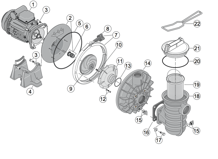 TURBINE 1 CV MONO