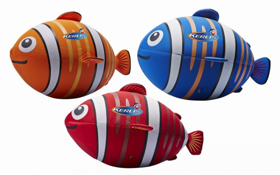 BALLON POISSON ORANGE NEOPRENE / 