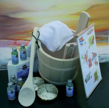 Les accessoires saunas
