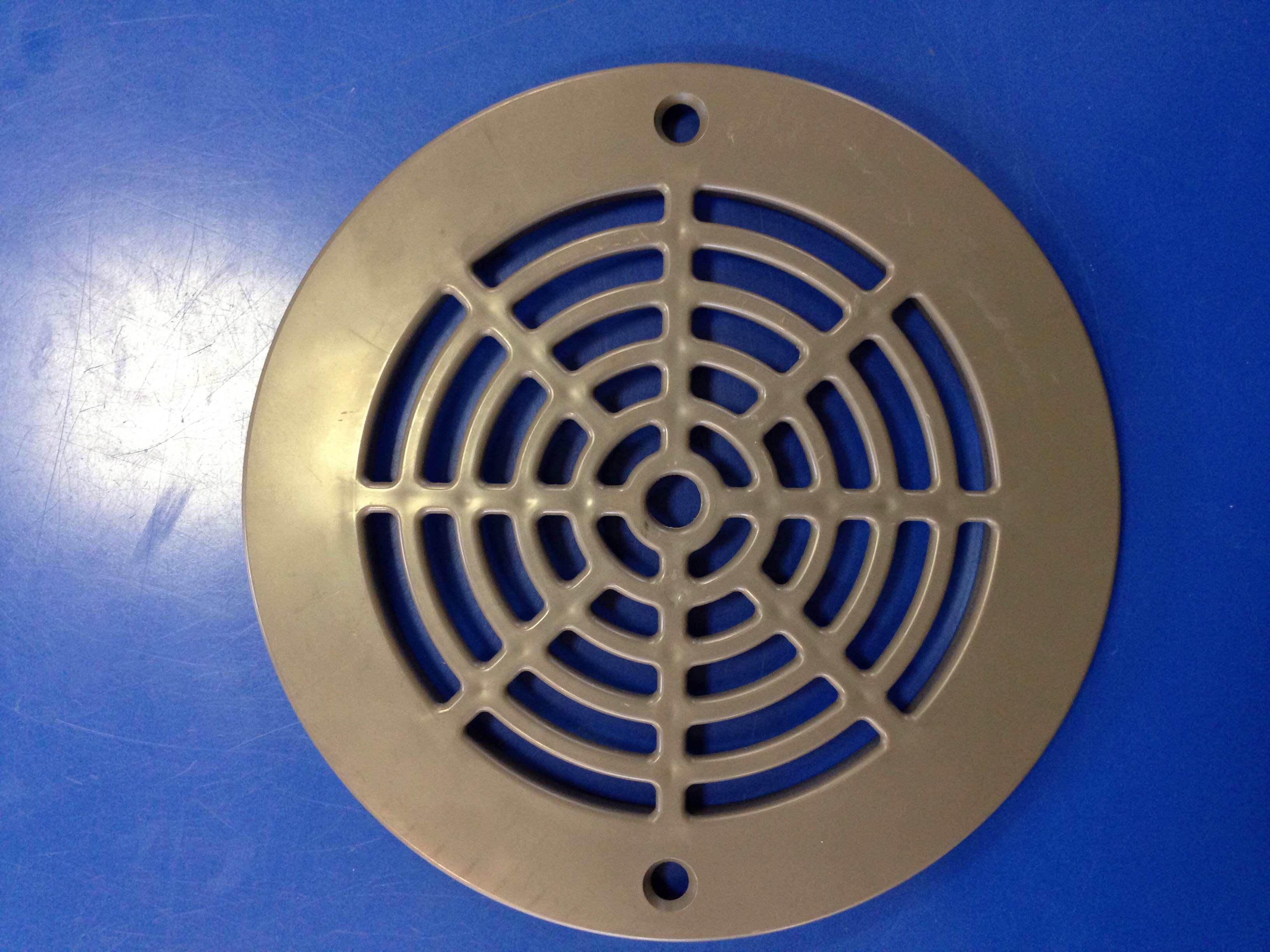 Grille de bonde de fond COFIES S7 GRIS FONCE