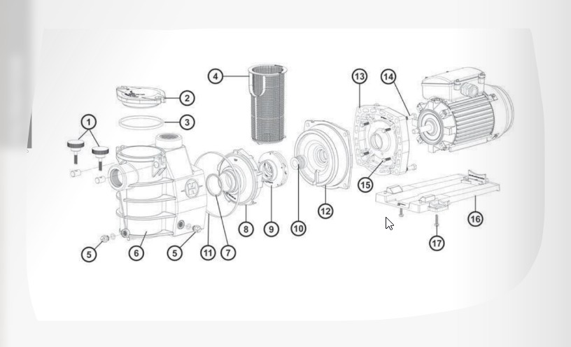 BOUCHON DE VIDANGE SP1500/1700POWERFLOW / 214200213