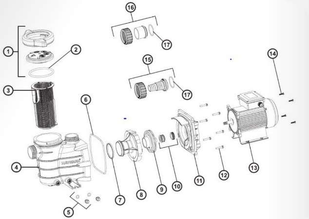 BOUCHON DE VIDANGE SP1500/SP1700 / 214200104